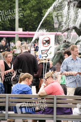Demonstration gegen Monsanto, TTPI und für Tempelhof