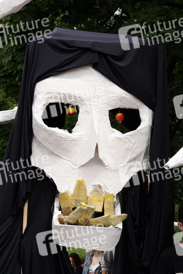 Demonstration gegen Monsanto, TTPI und für Tempelhof