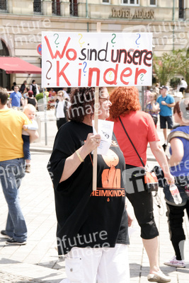 Demo zur Zwangsadoption in der DDR, Berlin
