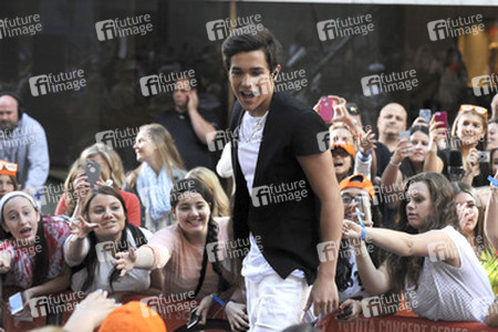 Austin Mahone in der NBC-Show 'Today', New York
