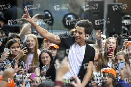Austin Mahone in der NBC-Show 'Today', New York