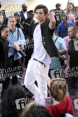 Austin Mahone in der NBC-Show 'Today', New York