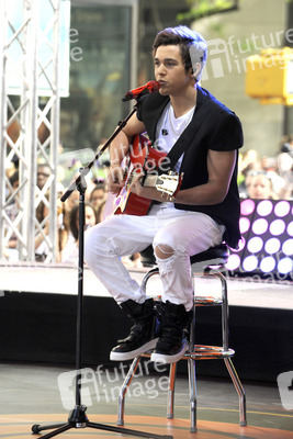 Austin Mahone in der NBC-Show 'Today', New York