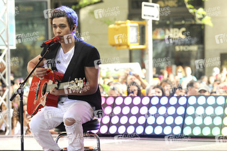 Austin Mahone in der NBC-Show 'Today', New York