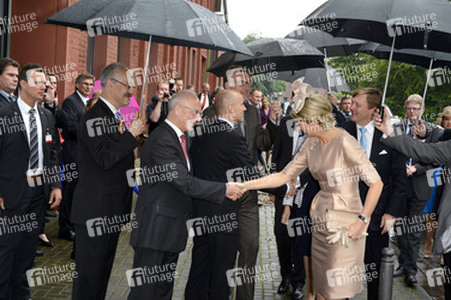 Arbeitsbesuch des niederändischen Königspaares, Essen