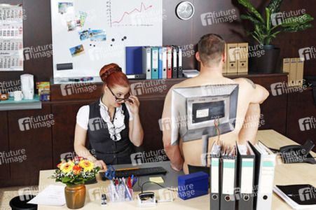 Büro / Office Bodypainting