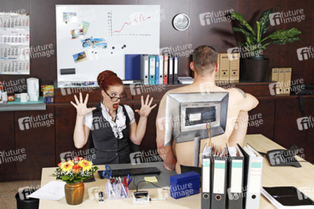 Büro / Office Bodypainting