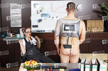 Büro / Office Bodypainting