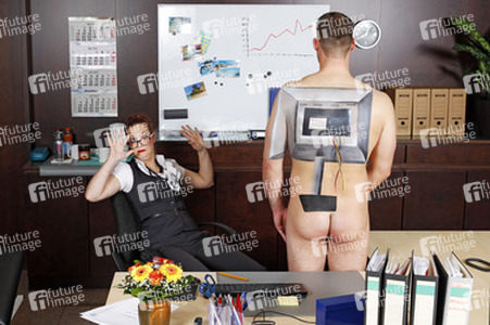 Büro / Office Bodypainting