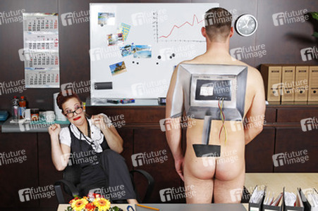 Büro / Office Bodypainting