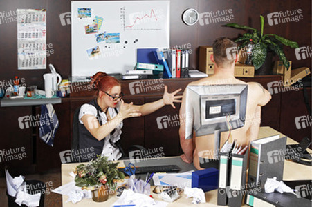 Büro / Office Bodypainting