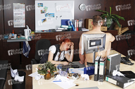 Büro / Office Bodypainting