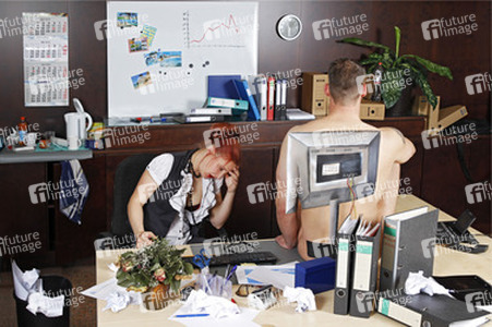 Büro / Office Bodypainting