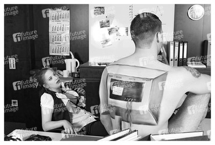 Büro / Office Bodypainting