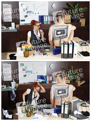 Büro / Office Bodypainting