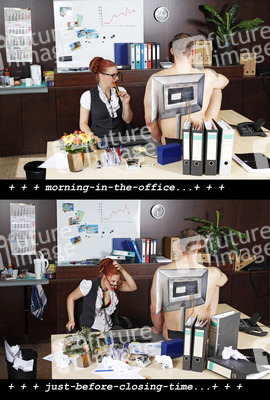 Büro / Office Bodypainting
