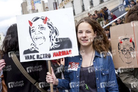 Demonstration gegen die Front National, Paris