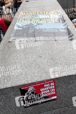 Demonstration gegen die Front National, Paris