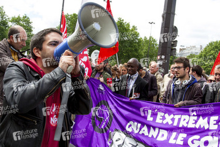 Demonstration gegen die Front National, Paris