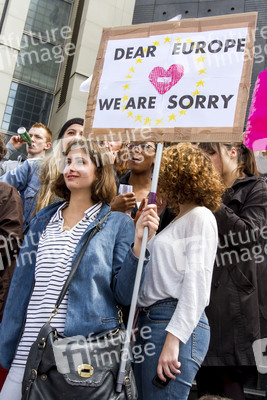 Demonstration gegen die Front National, Paris