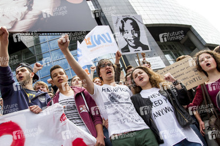 Demonstration gegen die Front National, Paris