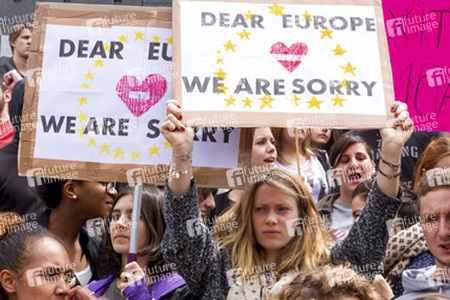 Demonstration gegen die Front National, Paris