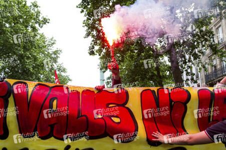 Demonstration gegen die Front National, Paris