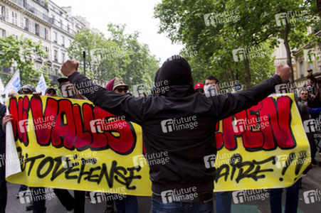 Demonstration gegen die Front National, Paris