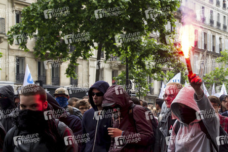 Demonstration gegen die Front National, Paris