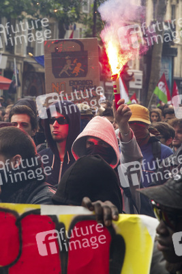 Demonstration gegen die Front National, Paris