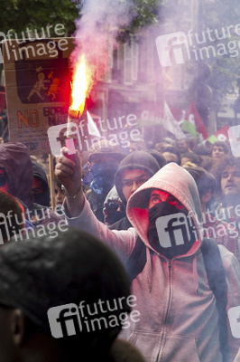 Demonstration gegen die Front National, Paris