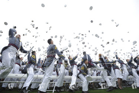 Graduierung 2014 in West Point, New York