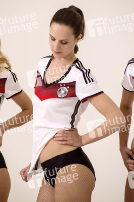 Fototermin 'Deutsches Fernseh-Ballett im Fußballfieber', Berlin