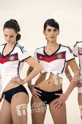 Fototermin 'Deutsches Fernseh-Ballett im Fußballfieber', Berlin