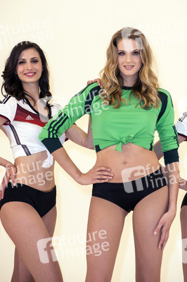 Fototermin 'Deutsches Fernseh-Ballett im Fußballfieber', Berlin