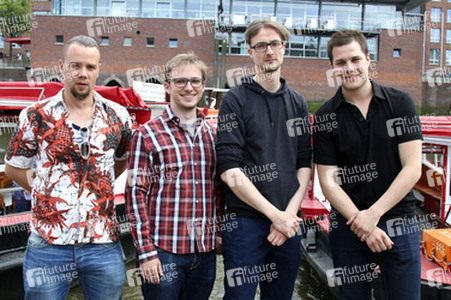 Barkassen Locationtour mit den Nominierten des Studio Hamburg Nachwuchspreises 2014, Hamburg