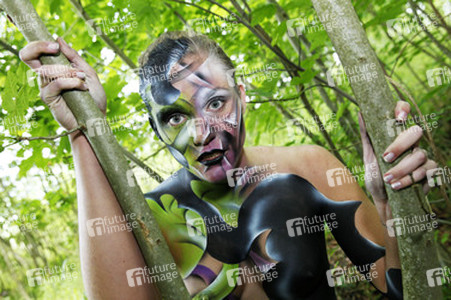 Waldgeist / Forest Spirit Bodypainting