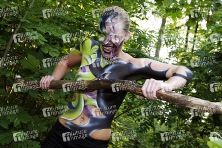 Waldgeist / Forest Spirit Bodypainting