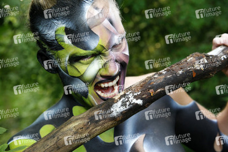 Waldgeist / Forest Spirit Bodypainting