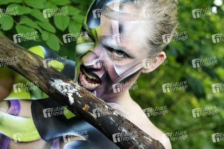 Waldgeist / Forest Spirit Bodypainting