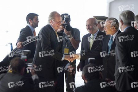 King Juan Carlos bei der La Caixa Grants Ceremony, Madrid