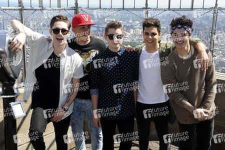 Midnight Red besuchen das Empire State Building, New York