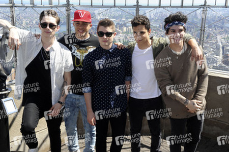 Midnight Red besuchen das Empire State Building, New York