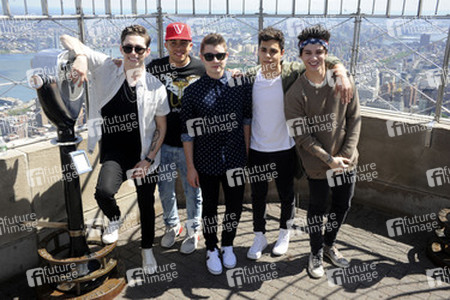 Midnight Red besuchen das Empire State Building, New York