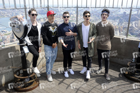 Midnight Red besuchen das Empire State Building, New York