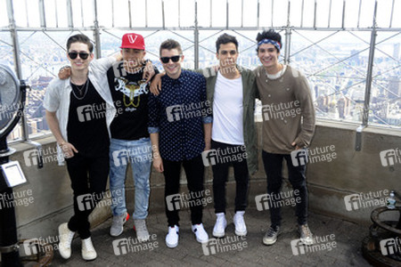 Midnight Red besuchen das Empire State Building, New York