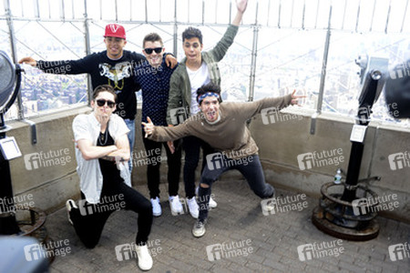 Midnight Red besuchen das Empire State Building, New York