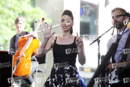 Sara Bareilles in der NBC-Show 'Today', New York