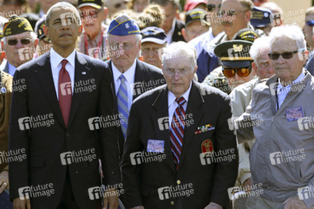 70. Jahrestag des D-Day, Colleville-sur-Mer