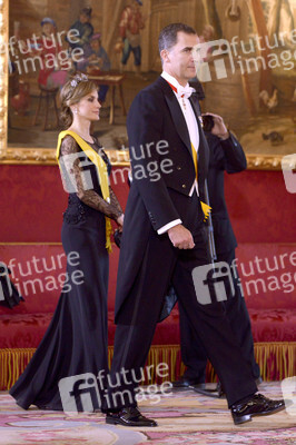 Gala-Dinner für Präsident Enrique Pena Nieto, Madrid